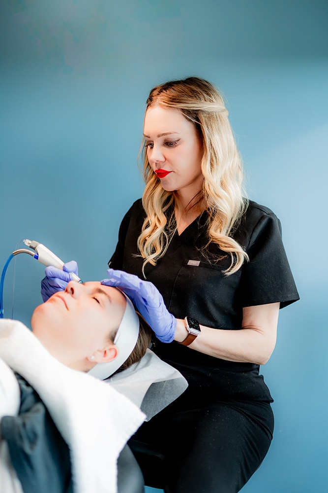 Irvine HydraFacial model